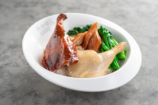 燒鵝腿飯