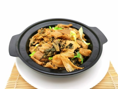 菜干煲