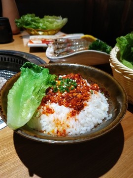 辣椒拌飯