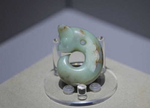內(nèi)蒙古博物館文物玉豬龍