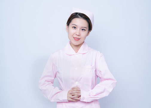 護(hù)士服的年輕女性醫(yī)護(hù)形象