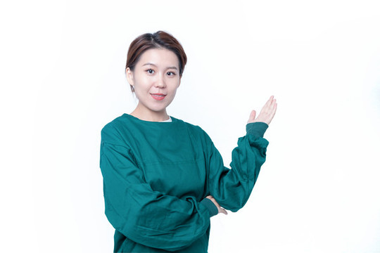 醫(yī)療人員肖像特寫(xiě)