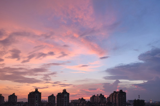晚霞