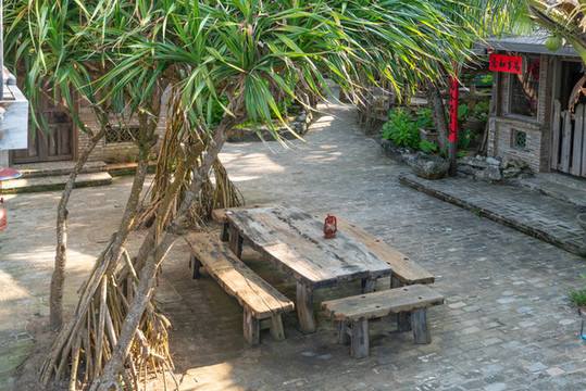 海濱小鎮(zhèn)海景餐廳