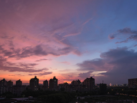 晚霞
