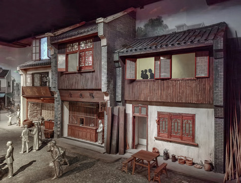 老上海店鋪場景