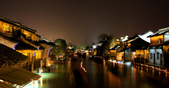 烏鎮(zhèn)夜景