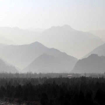 秦嶺河谷