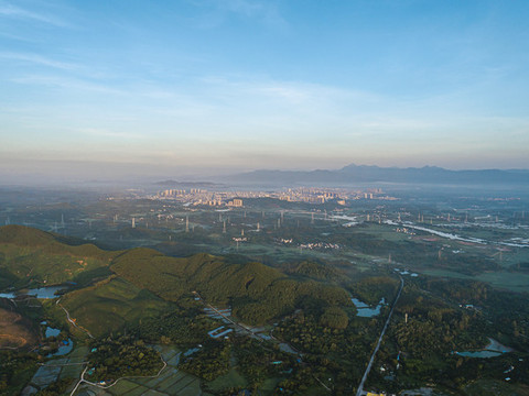 城市早晨