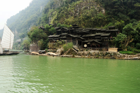 三峽人家水上人家