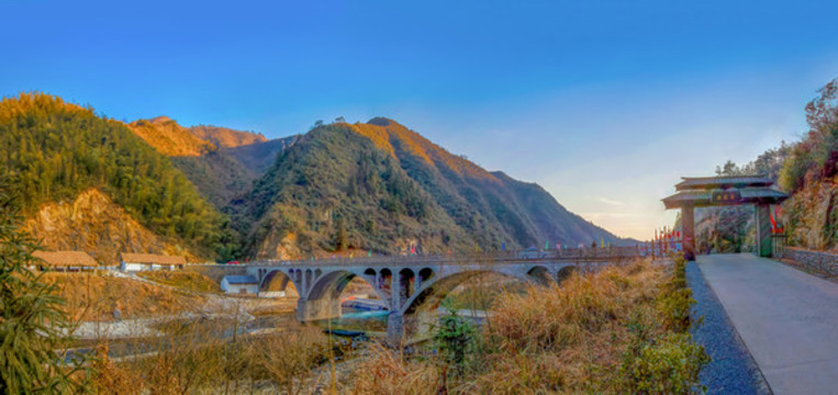 楊家寨全景圖
