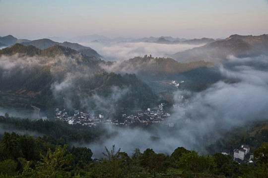 安徽省黃山市歙縣石潭風(fēng)光