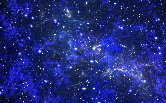藍色星空