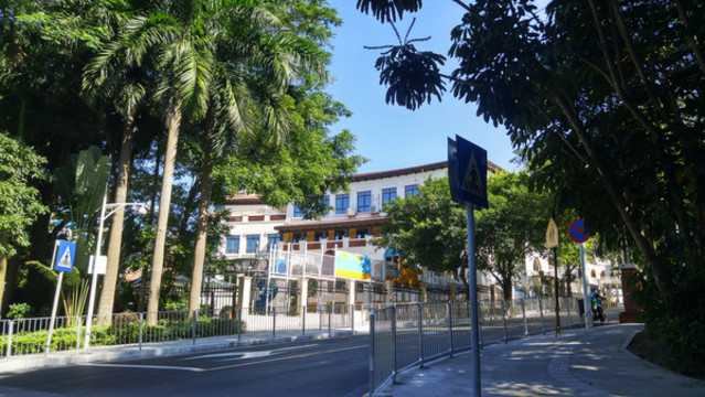 別墅區(qū)建筑和道路
