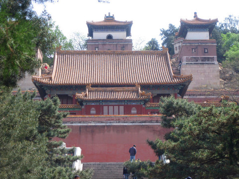 北京頤和園的古建筑群