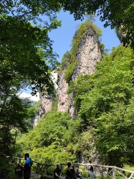 秘境神農(nóng)架畫(huà)廊谷
