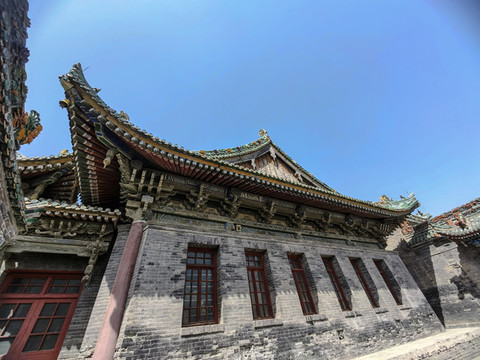 國(guó)保咸陽(yáng)三原縣城隍廟古建筑