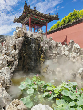 假山涼亭