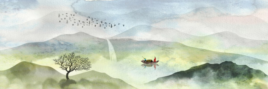 山水畫