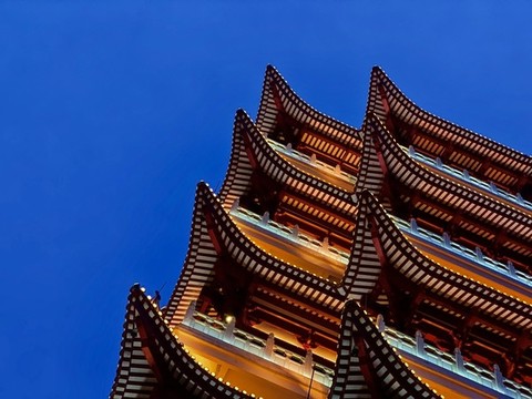 韶關(guān)韶陽樓局部特寫