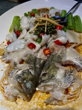 清蒸桂花鱸魚(yú)