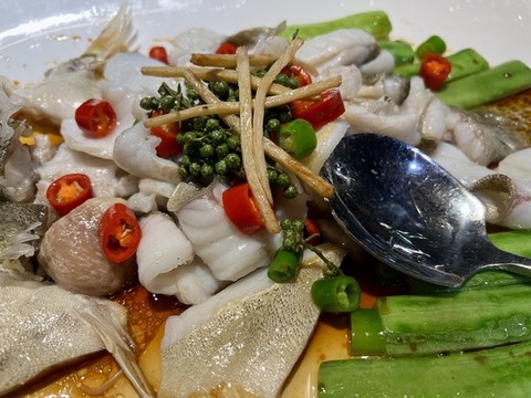 清蒸桂花鱸魚