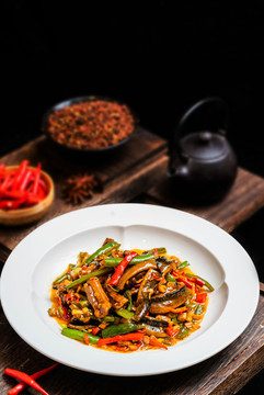 生炒鱔魚(yú)