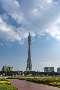 廣州新電視塔街景