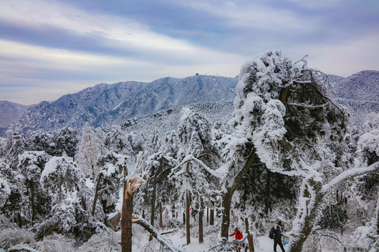 廬山小天池雪景