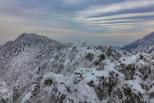 廬山小天池雪景