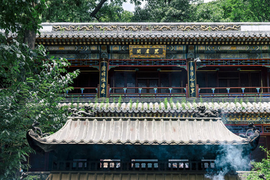 北京門頭溝區(qū)潭柘寺景區(qū)風光