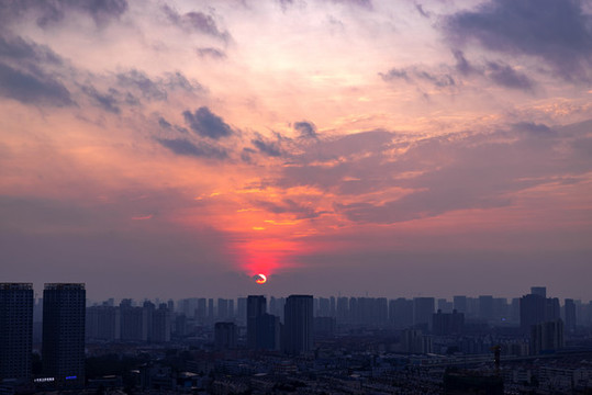 濟(jì)南的天空