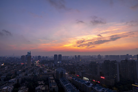 濟(jì)南的天空