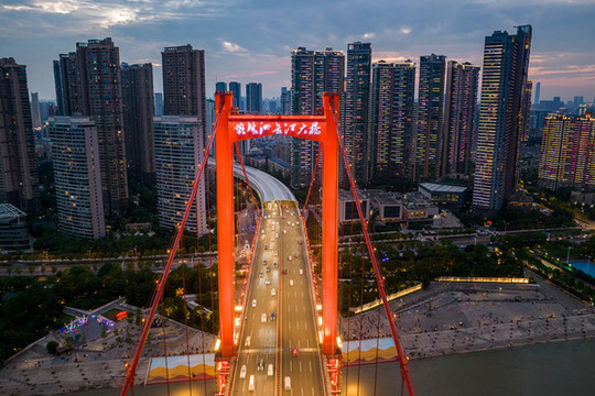 武漢鸚鵡洲長(zhǎng)江大橋