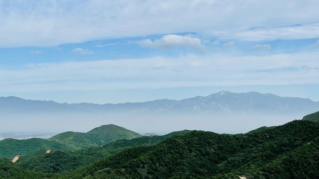 長(zhǎng)城周邊的云霧