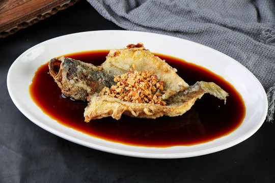 豉汁脆皮大黃魚