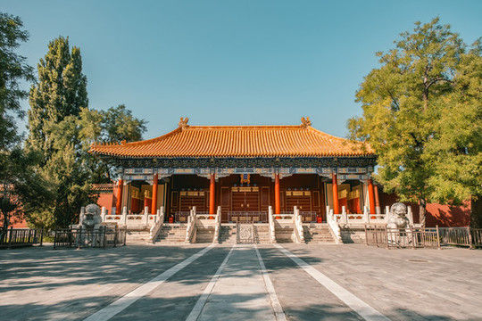 景山公園壽皇殿