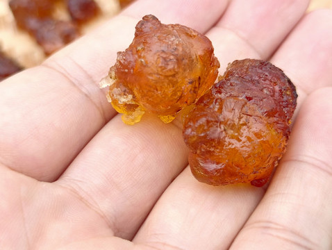 食材桃膠