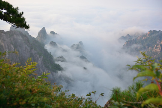 安徽黃山風景