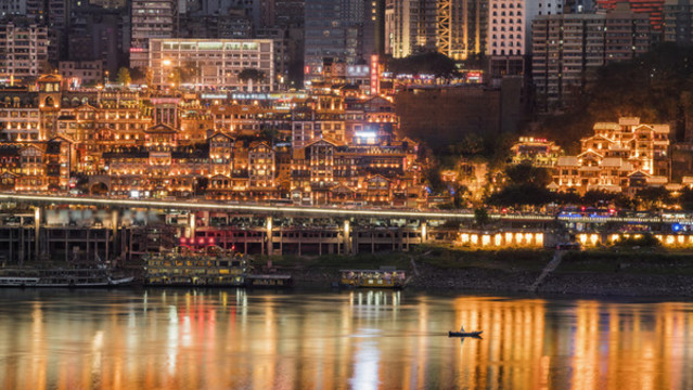 重慶洪崖洞夜景