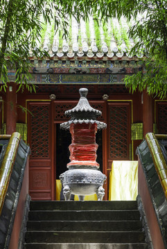 北京門(mén)頭溝區(qū)潭柘寺景區(qū)風(fēng)光