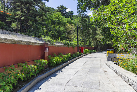 北京門頭溝區(qū)潭柘寺景區(qū)風(fēng)光