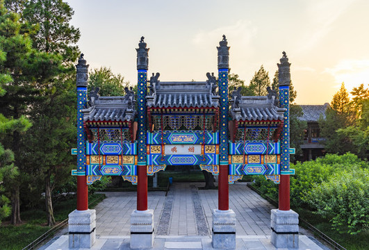 北京皇家園林頤和園風(fēng)光