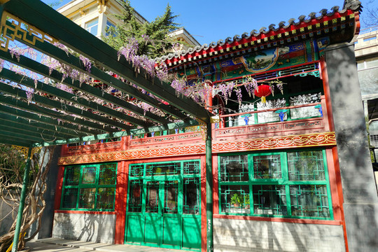 北京棍貝子府花園重樓