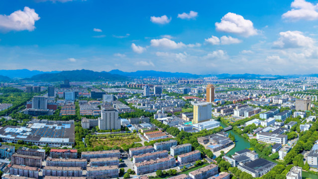 紹興市城市風光