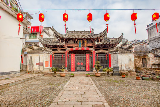 三陽(yáng)鎮(zhèn)葉村洪氏宗祠