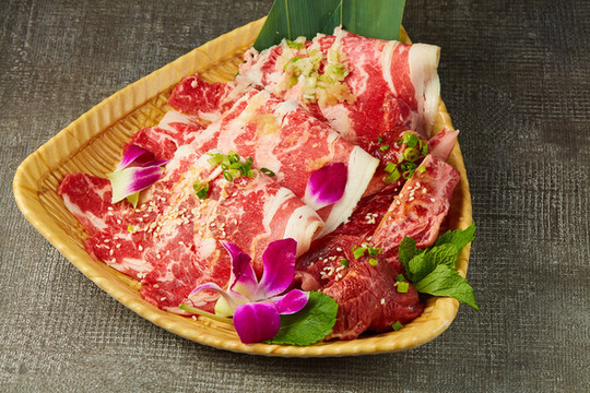 烤牛肉拼盤