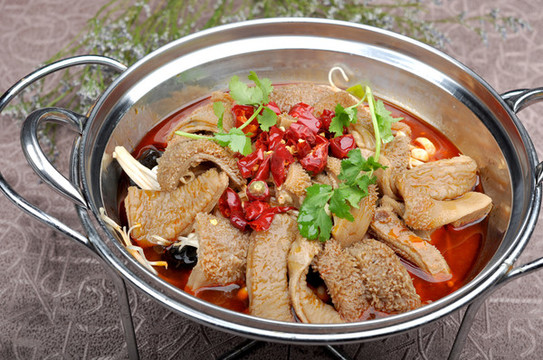 干鍋牛肚