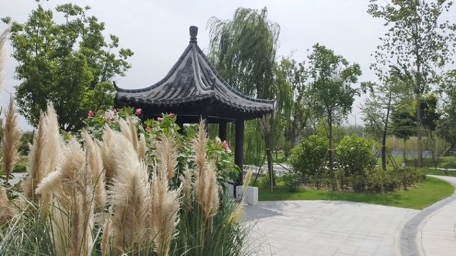 公園亭子