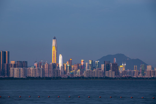 深圳灣天際線
